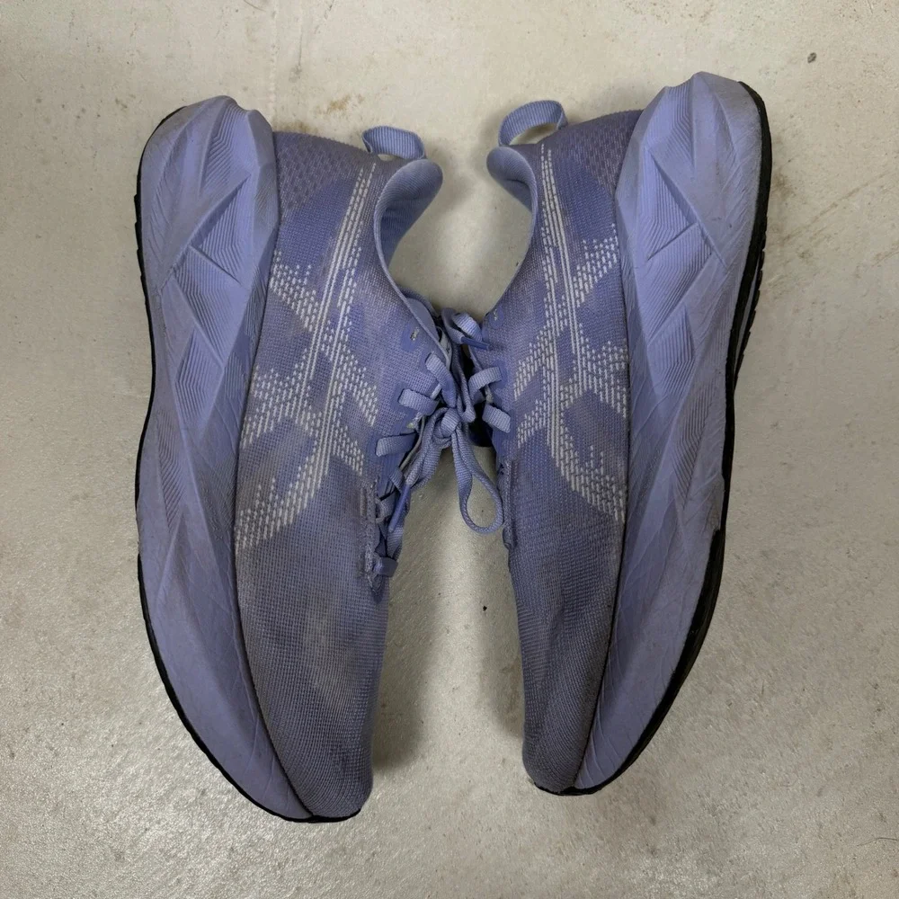 Asics Novablast 2 Women 9 Lavender Purple Running Shoes 1012B765 FF BLAST Gym